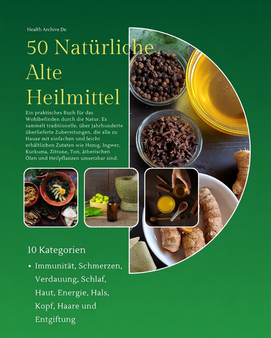 50 alte natürliche Heilmittel
